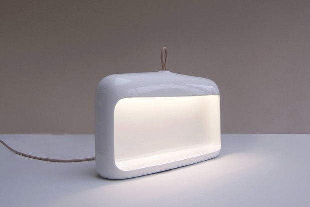 Lampa Naica - ceramiczna jaskinia - design, lampa