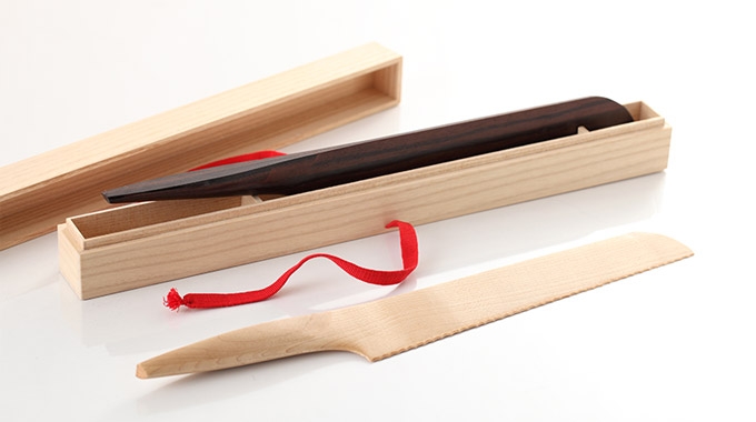 Drewniane noże Fusion - Andrea Ponti - design, nóż