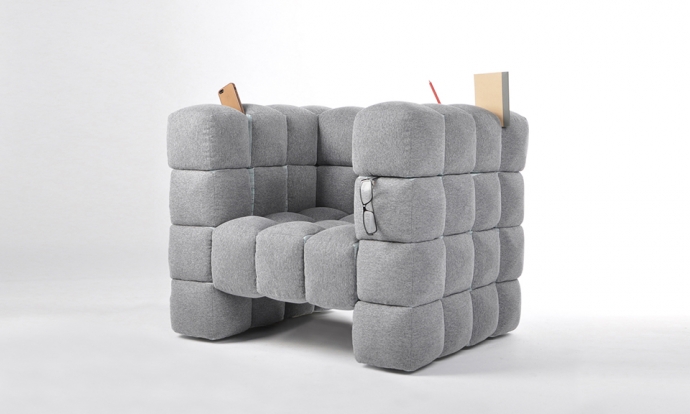 Lost In Sofa - funkcjonalny fotel - design, fotel