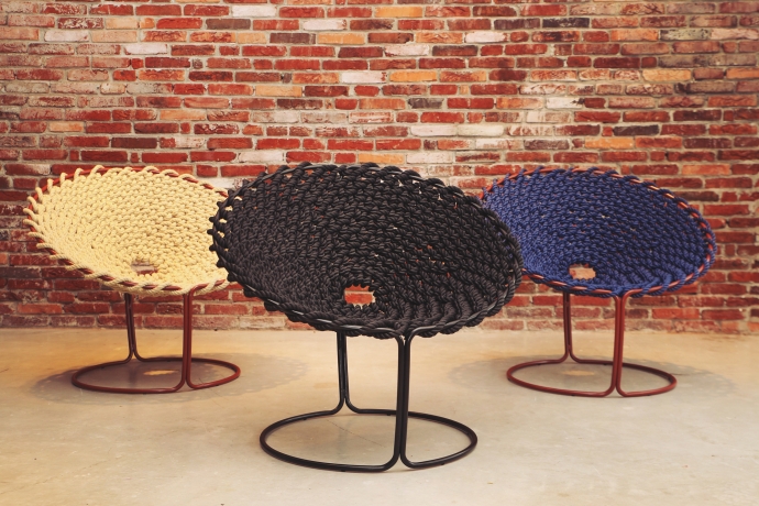 Femme Chair, krzesło inspirowane węzłami - design, krzesło