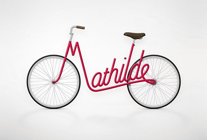 Podpisany rower - design, rower