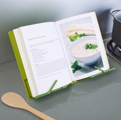 Stojak na książkę kucharską - design