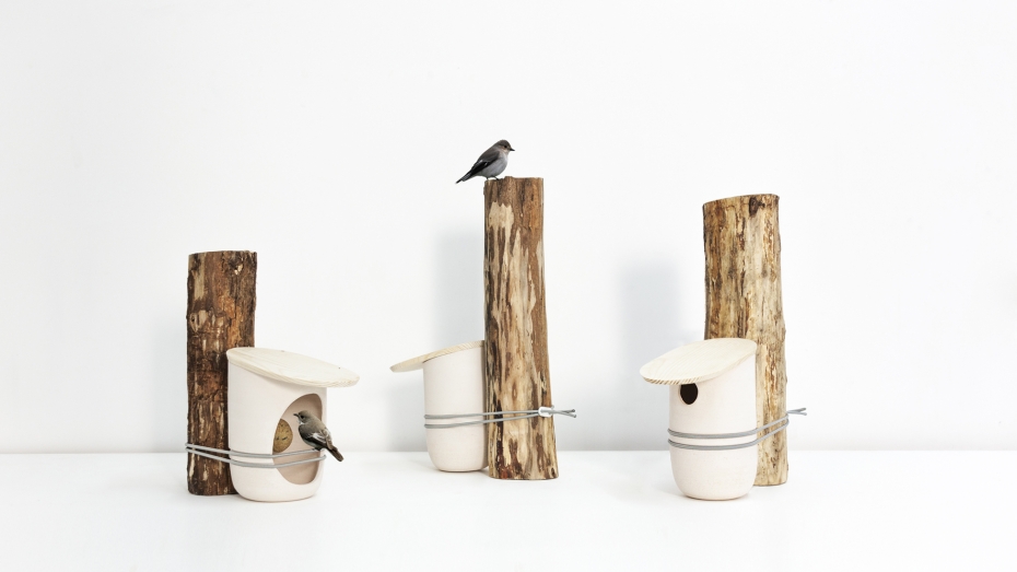 Budka i karmnik dla ptaków Mikko - design, karmnik dla ptaków