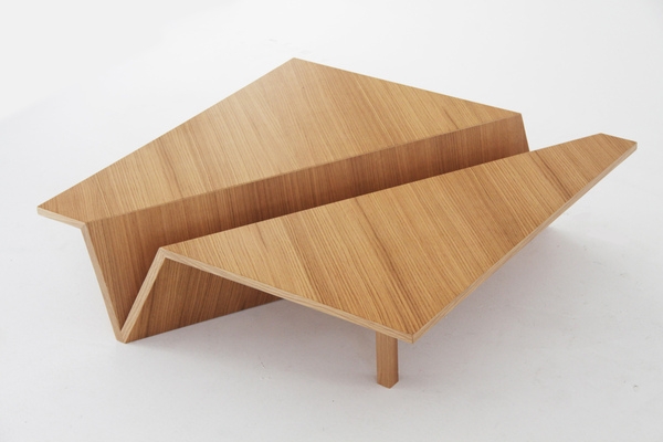 Stół inspirowany japońską sztuką origami - design, stół