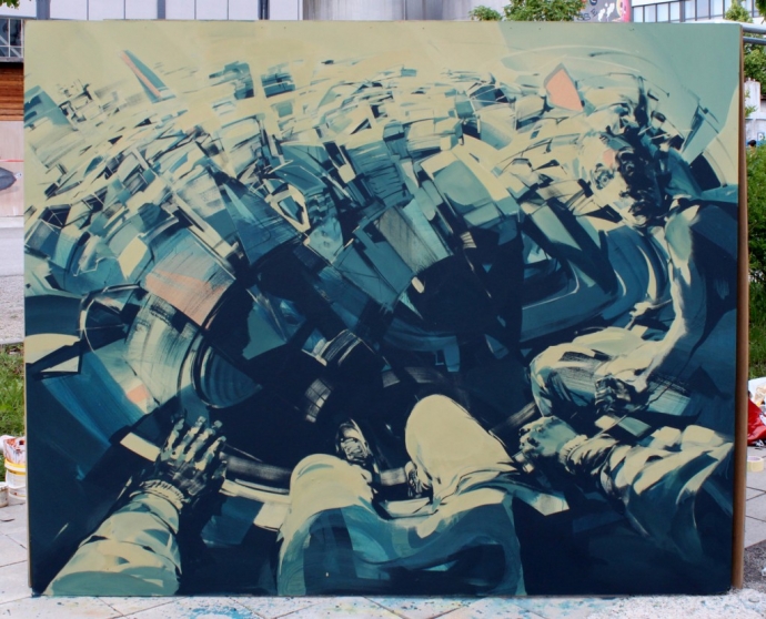 Sztuka uliczna - Robert Proch - sztuka, mural