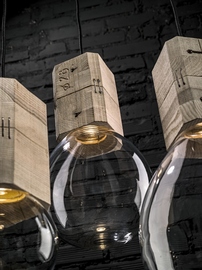 Moulds, czyli szklane bańki w stylu retro - lampa, lampa wisząca
