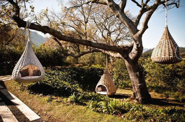 Hanging lounge - oaza spokoju - design
