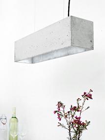 Designerska betonowa lampa wiszca #1