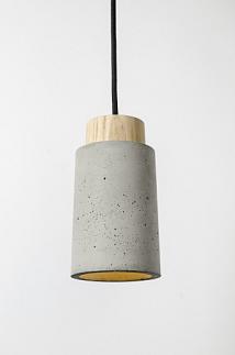 Designerska betonowa lampa wiszca #20