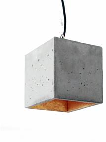 Designerska betonowa lampa wiszca #22