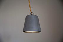 Designerska betonowa lampa wiszca #26