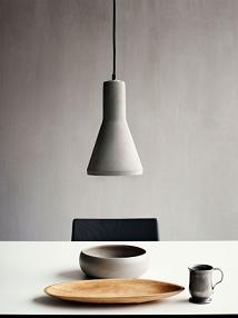 Designerska betonowa lampa wiszca #29