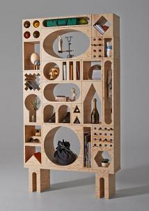 ROOM Collection - regał z drewnianych klocków - 1