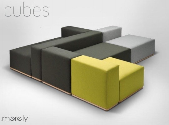 System moduowy Cubes - design, sofa