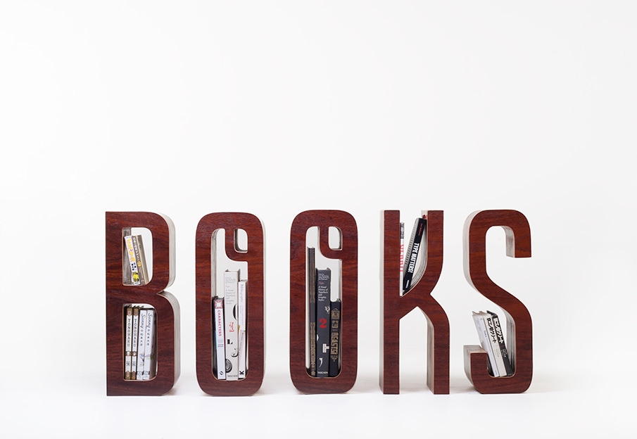 The Books Shelf - bardzo wymowny rega - 3