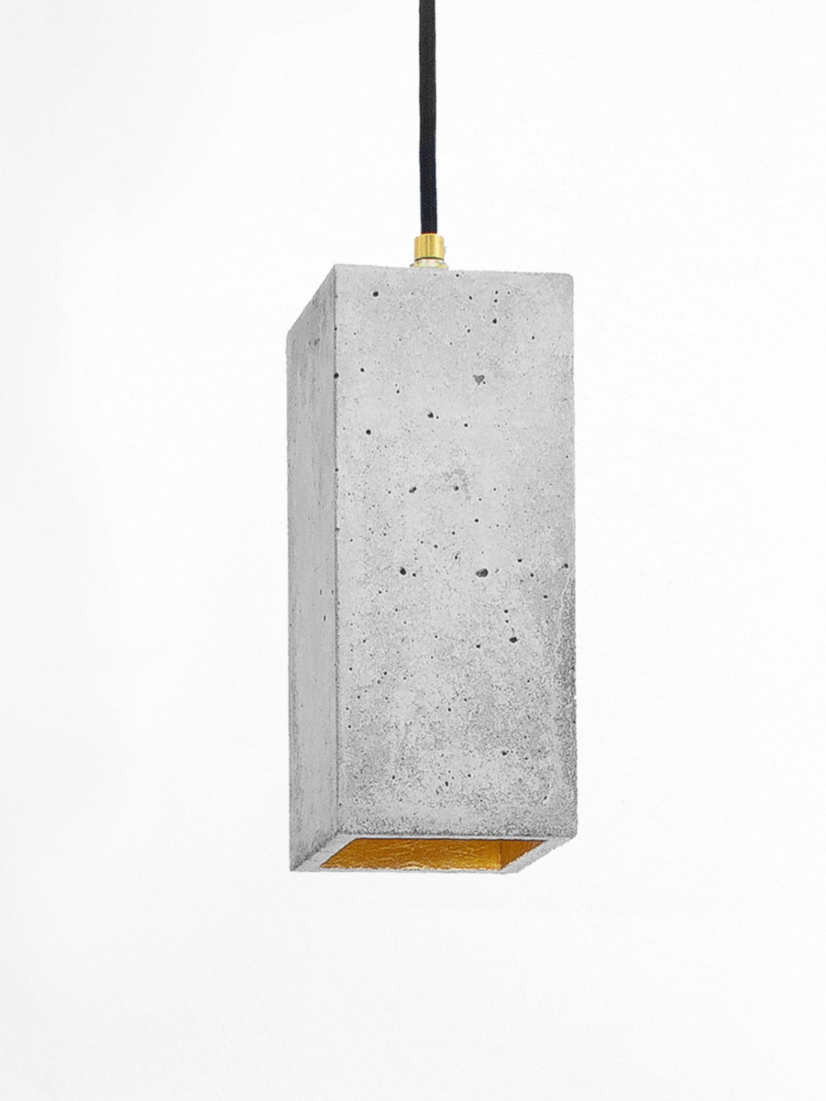 Nowoczesna betonowa lampa wiszca #18